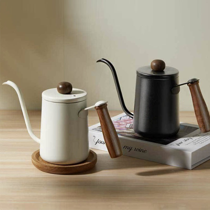 MS WGO Coffee Pots Small Mouthed Long Mouthed Household Stainless Steel Hand Brewed Coffee Pot