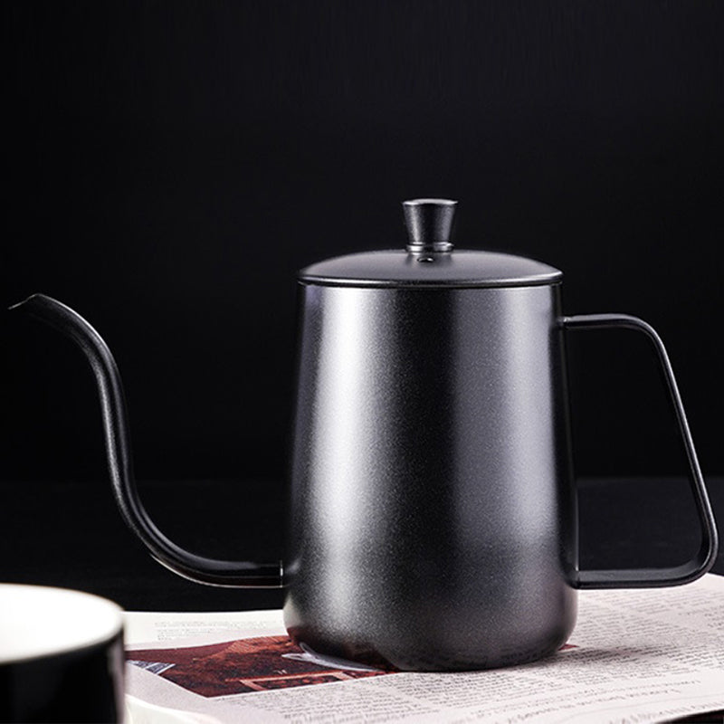 MS WGO Coffee Pots Small Mouthed Long Mouthed Household Stainless Steel Hand Brewed Coffee Pot