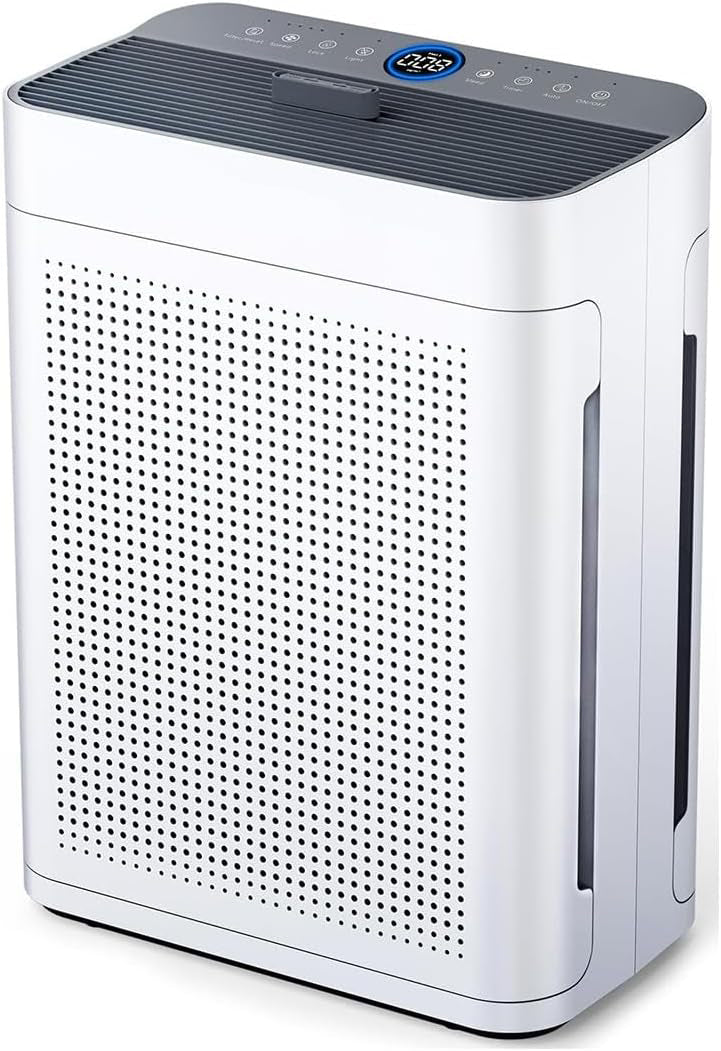MS WG0 Air Purifiers for Home Large Room up to 3000sq.ft,Double-Sided Air Purifier with Washable Filter