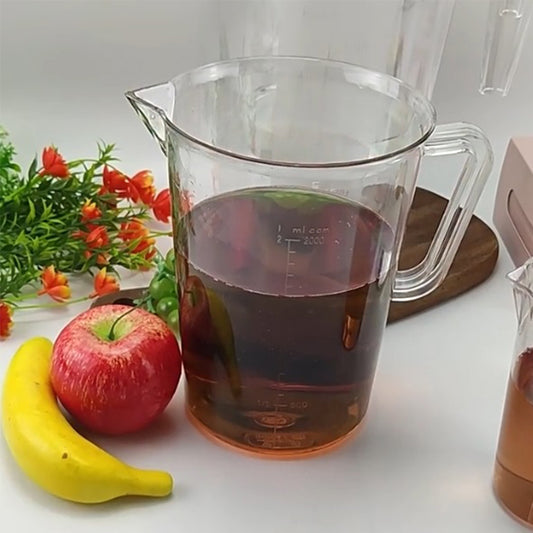 MS WGO Jugs Measuring Cup Plastic Thickened Baking Cup Household Food Fruit Juice Jugs