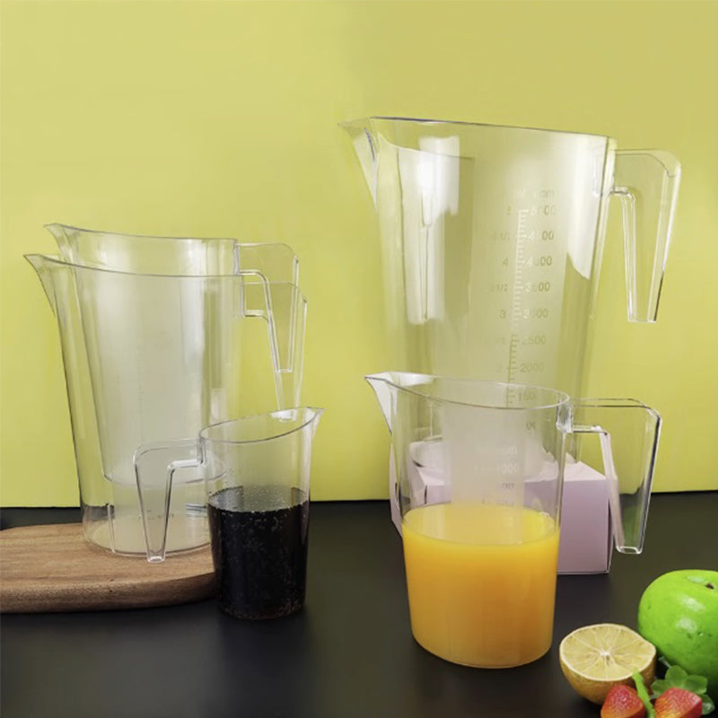 MS WGO Jugs Measuring Cup Plastic Thickened Baking Cup Household Food Fruit Juice Jugs