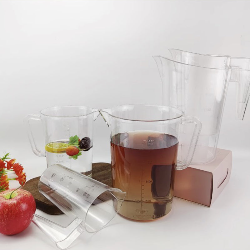 MS WGO Jugs Measuring Cup Plastic Thickened Baking Cup Household Food Fruit Juice Jugs
