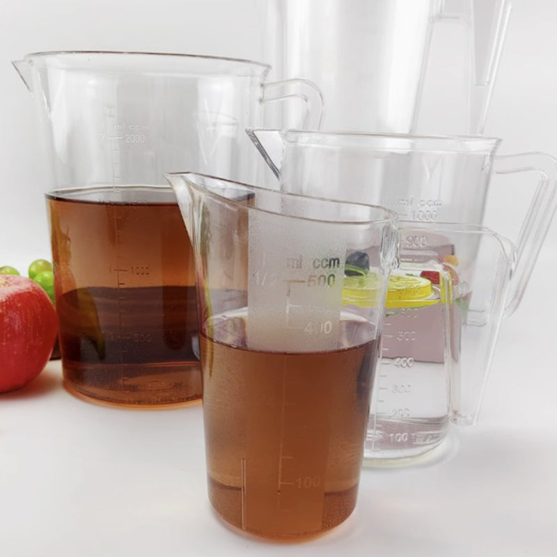MS WGO Jugs Measuring Cup Plastic Thickened Baking Cup Household Food Fruit Juice Jugs