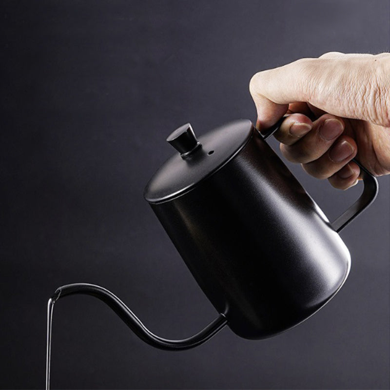 MS WGO Coffee Pots Small Mouthed Long Mouthed Household Stainless Steel Hand Brewed Coffee Pot
