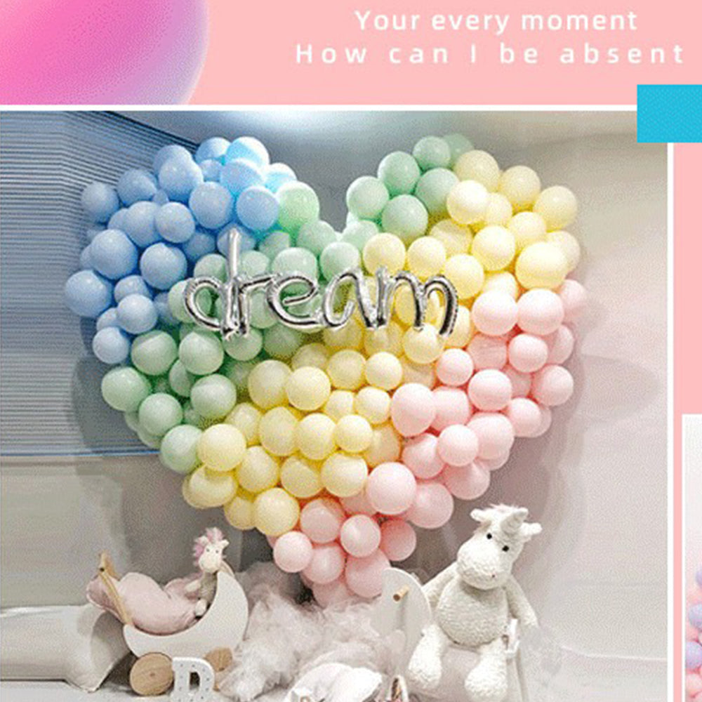 USGOO Pastel Colors Party Balloons, Rainbow Balloon for Birthday Party 20Pcs (Purple)